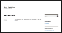 Desktop Screenshot of goodcreditnow.org
